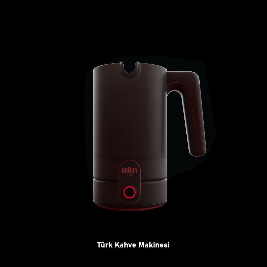 Türk Kahve Makinesi Braun Tasarımı