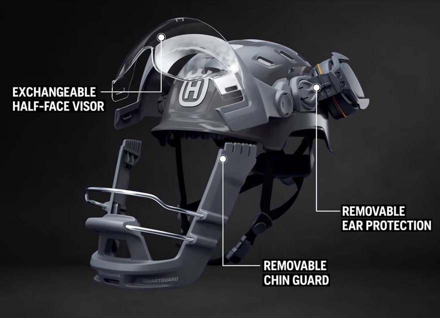 Husqvarna SmartGuard: İnşaat İşçileri İçin Akıllı Kask Devrimi