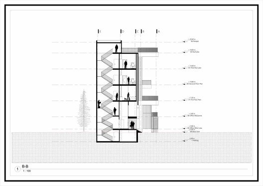 Ramand Karma Yapı: Ahşap Küpün Şehirle Dansı | White Cube Atelier