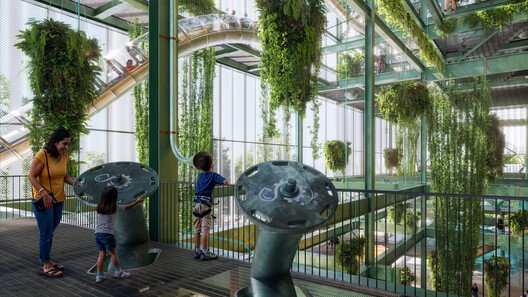 SCAPE ve BIG İmzalı Manresa Wilds: Endüstriyel Mirastan Yeşil Geleceğe