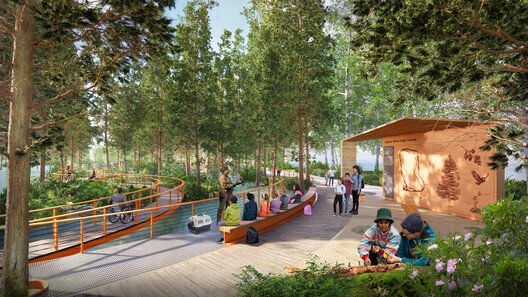 SCAPE ve BIG İmzalı Manresa Wilds: Endüstriyel Mirastan Yeşil Geleceğe