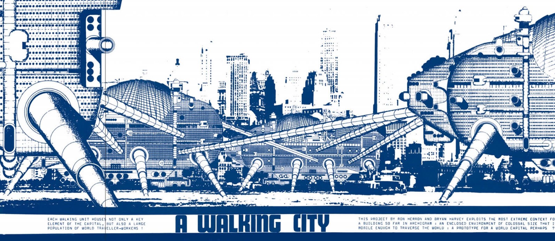 Archigram: 60'ların Değişen Şehirleri İçin Radikal Bir Vizyon