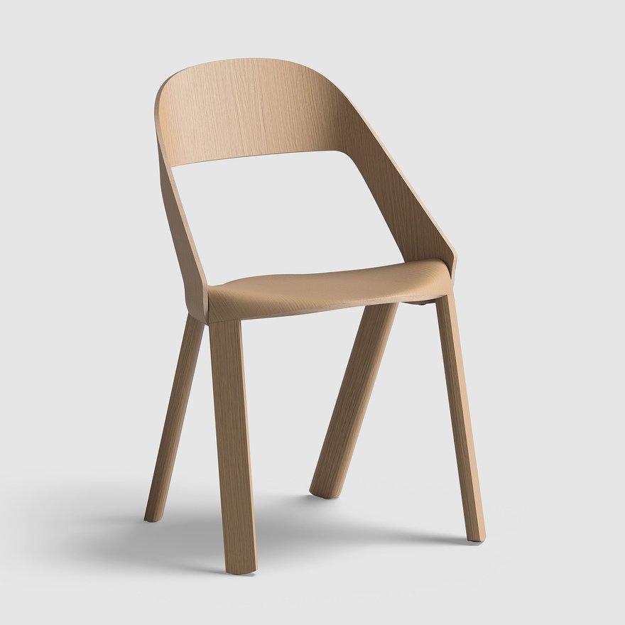 Bükümlü Kontrplakla Yaratıcılık: Jörg Boner ve Çarpıcı Rove Sandalye