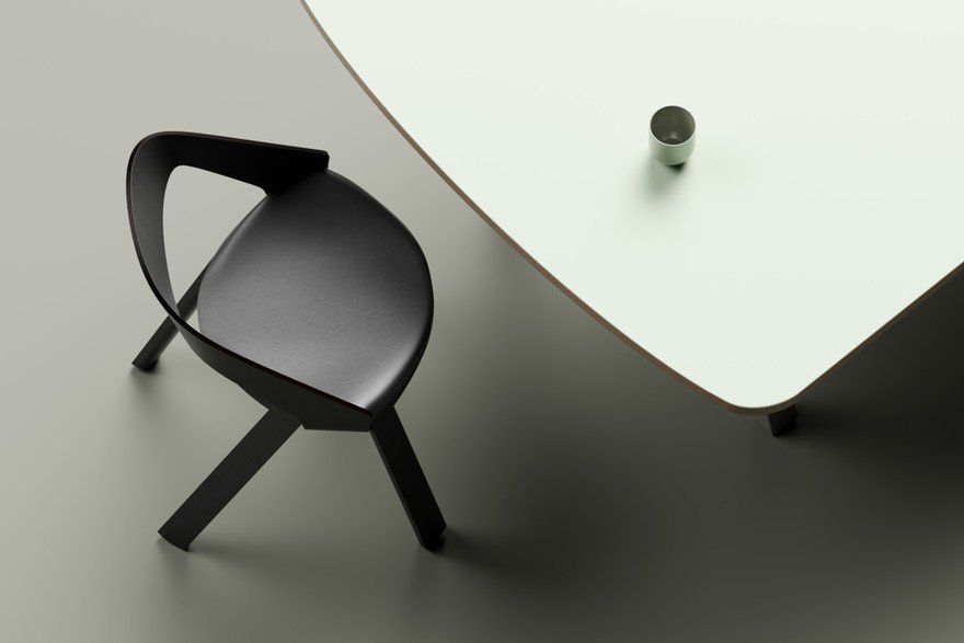 Rove Sandalye: Jörg Boner'den Bükümlü Kontrplağa Cesur Yorum