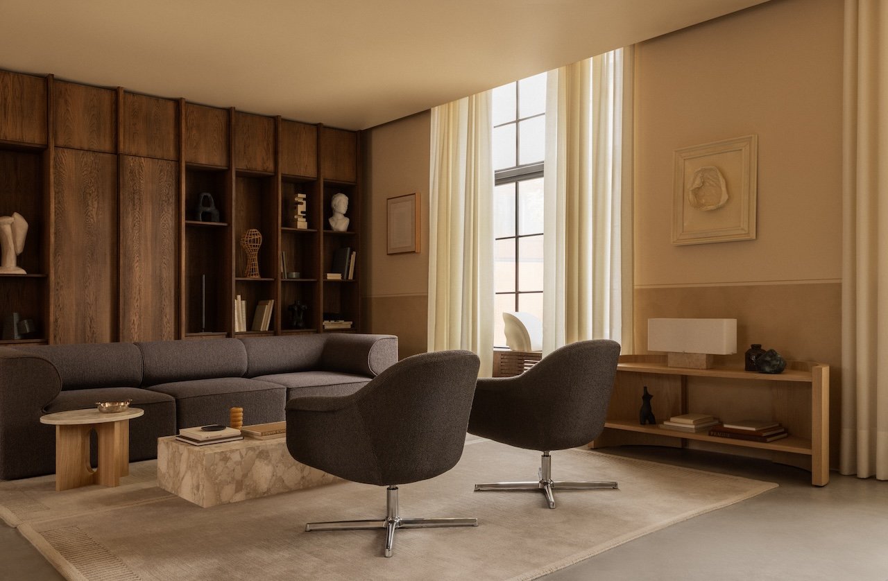 Crescent Raf: Colin King'in Audo İçin Mekanı Yeniden Tanımlayan İlk Mobilyası