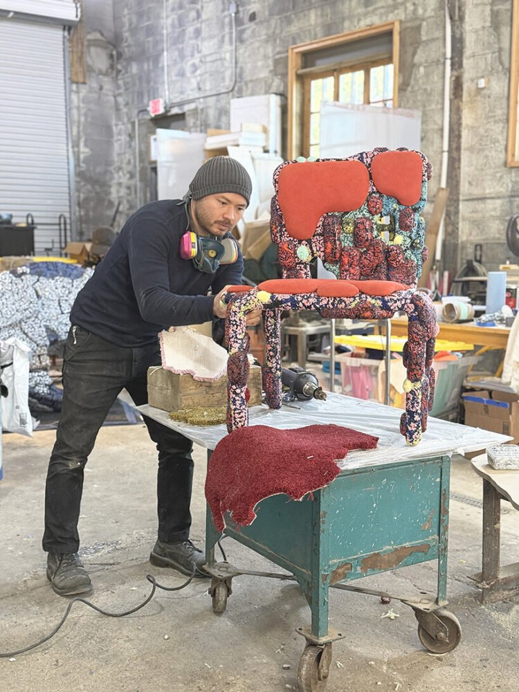 Dökme Halı: Atık Elyaf Sanata Dönüşüyor, Sürdürülebilir Tasarım