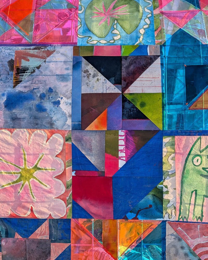 Donmuş Gölde Renkli Dokunuş: Yorgan Şanti, Kışa Sanatsal Bir Bakış