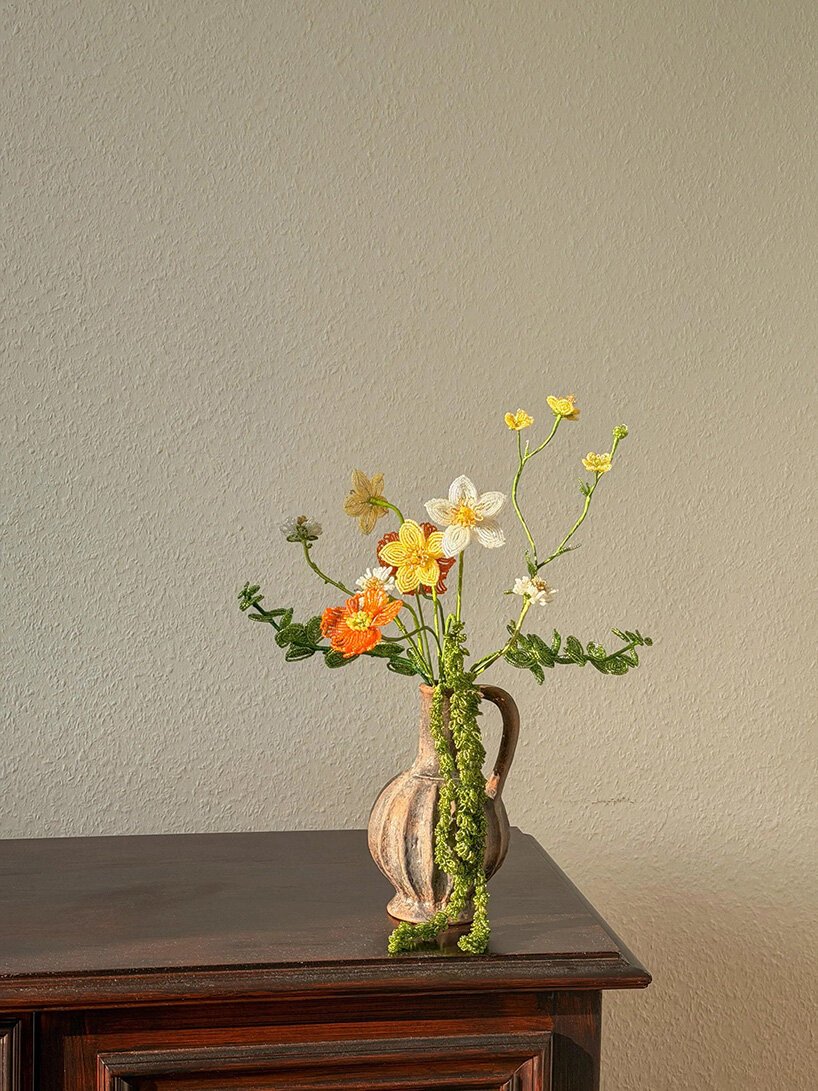 Henri Purnell'in Sanatında Cam Boncuklarla Açan Sonsuz Çiçekler