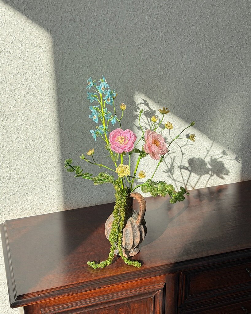 Henri Purnell'in Sanatında Cam Boncuklarla Açan Sonsuz Çiçekler