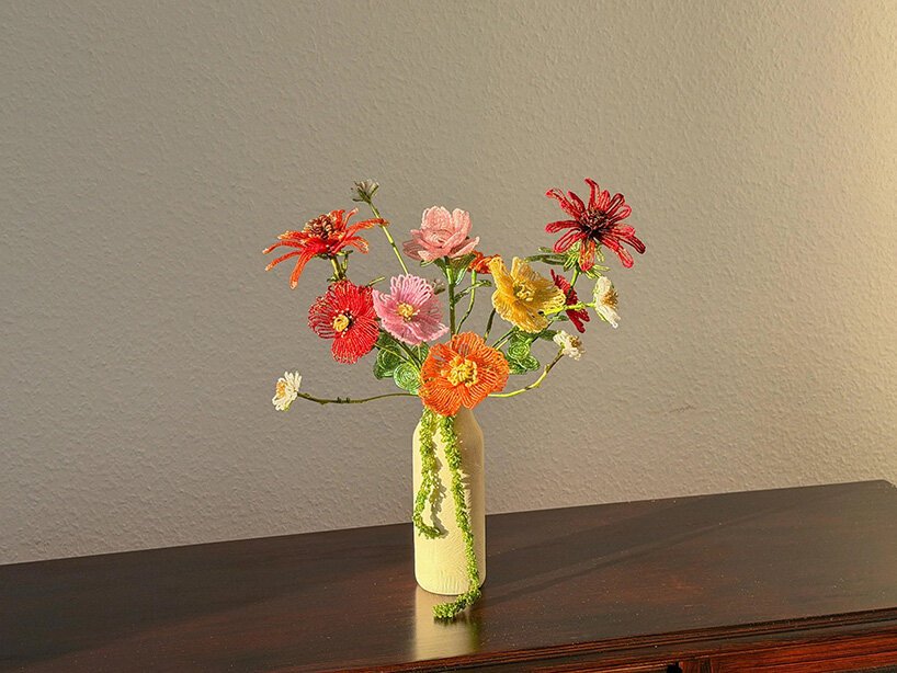 Henri Purnell'in Sanatında Cam Boncuklarla Açan Sonsuz Çiçekler