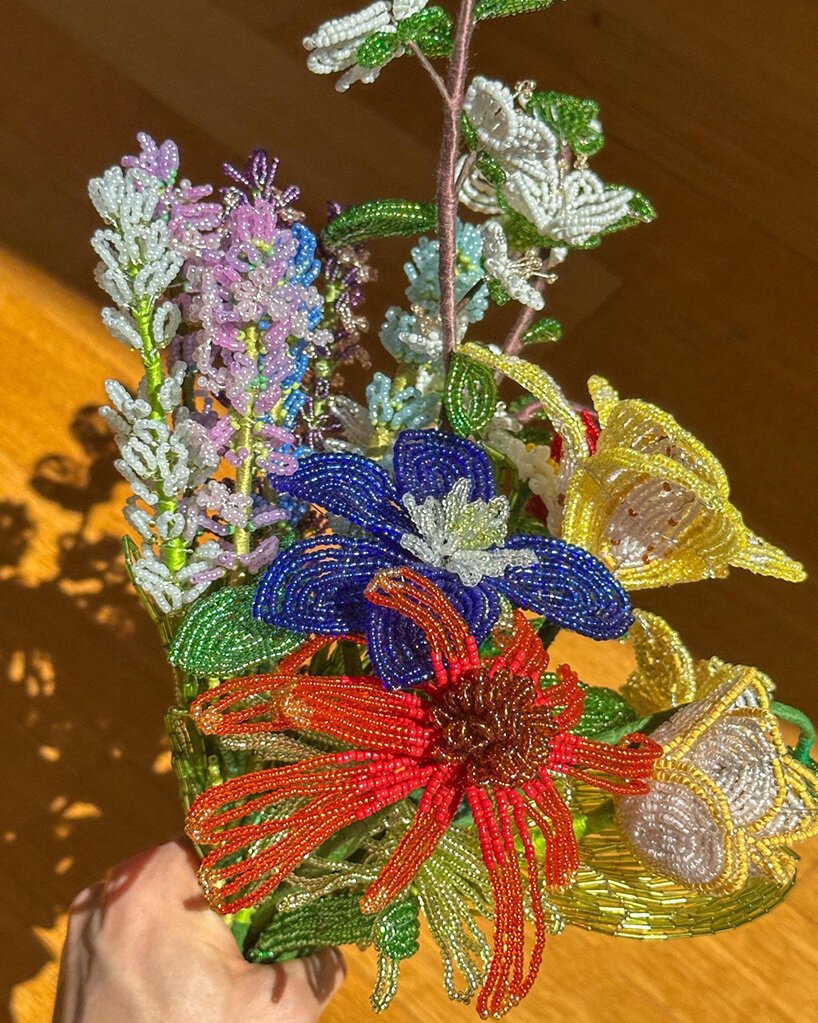 Henri Purnell'in Sanatında Cam Boncuklarla Açan Sonsuz Çiçekler