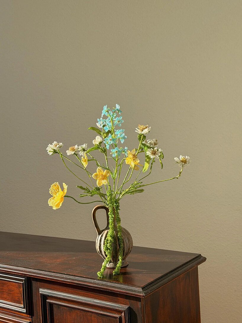 Henri Purnell'in Sanatında Cam Boncuklarla Açan Sonsuz Çiçekler