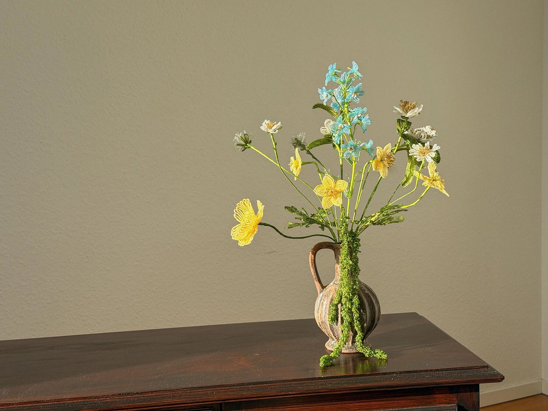 Henri Purnell'in Sanatında Cam Boncuklarla Açan Sonsuz Çiçekler