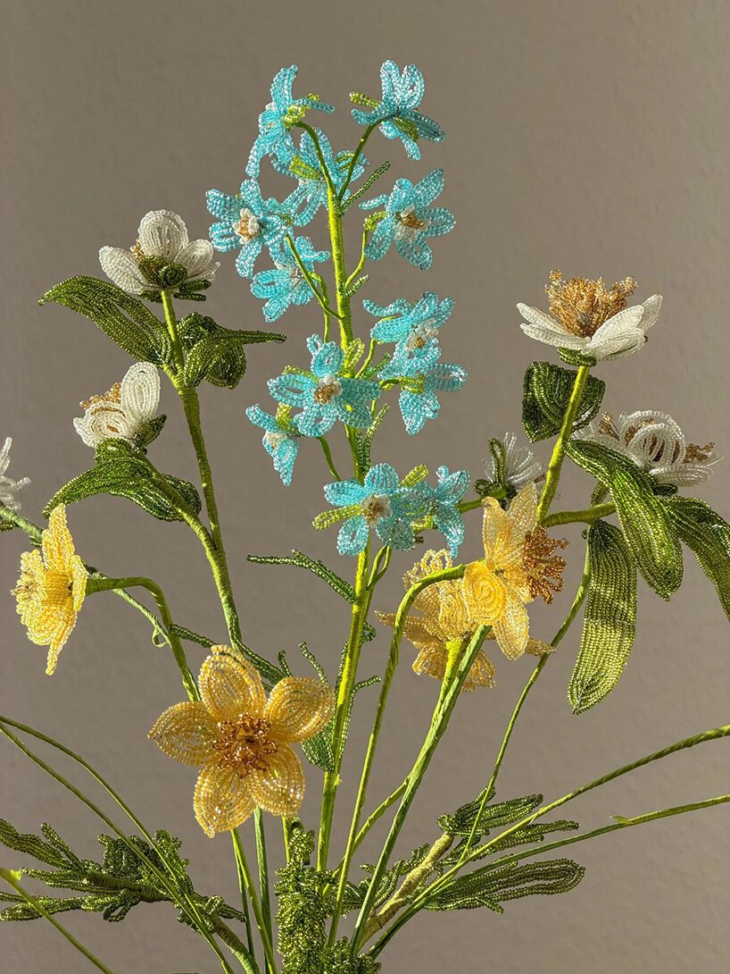 Henri Purnell'in Sanatında Cam Boncuklarla Açan Sonsuz Çiçekler