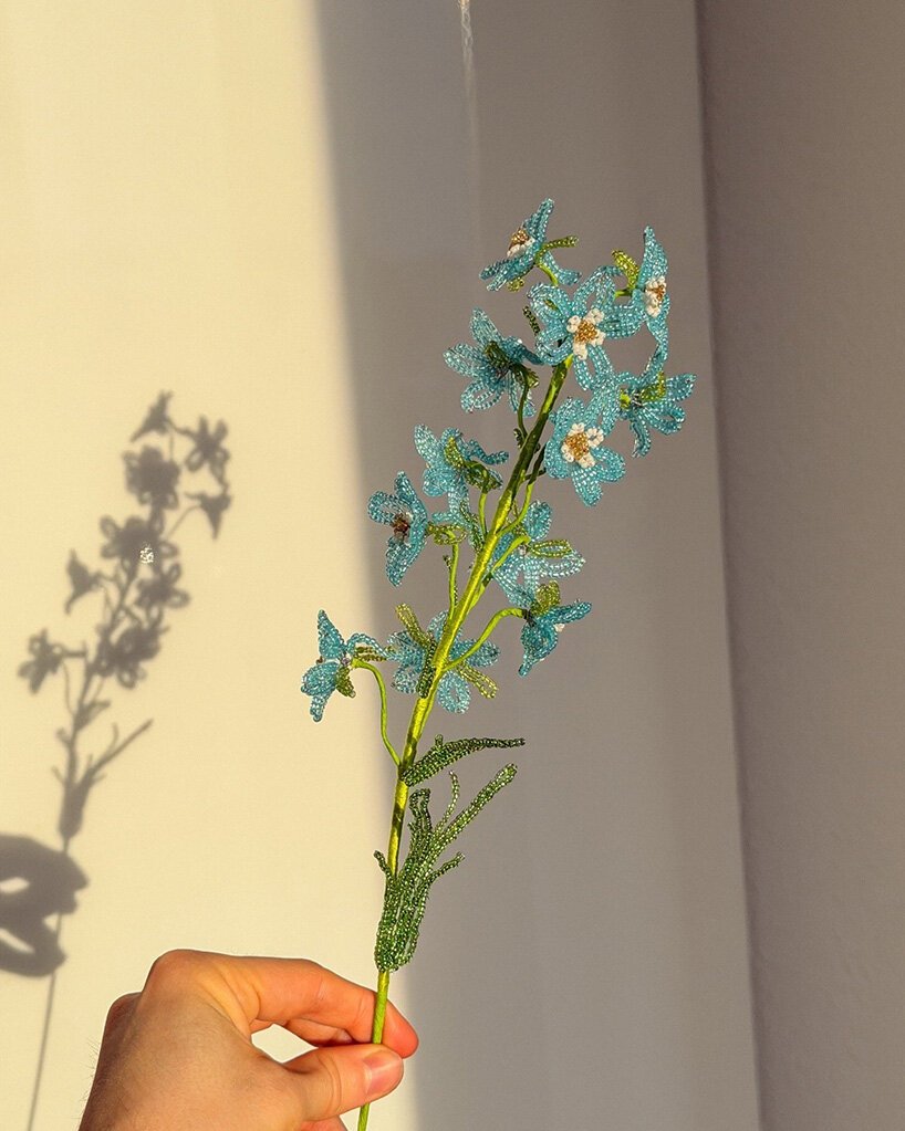 Henri Purnell'in Sanatında Cam Boncuklarla Açan Sonsuz Çiçekler