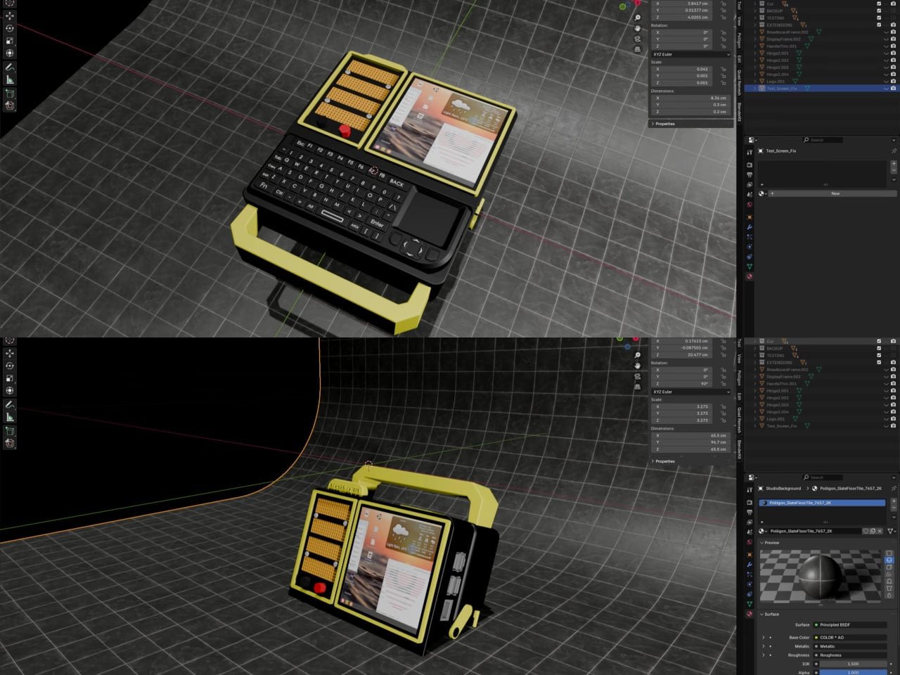 Katlanabilir Kendi Yap Siber Güverte: Entegre Breadboard ve Doom Keyfi