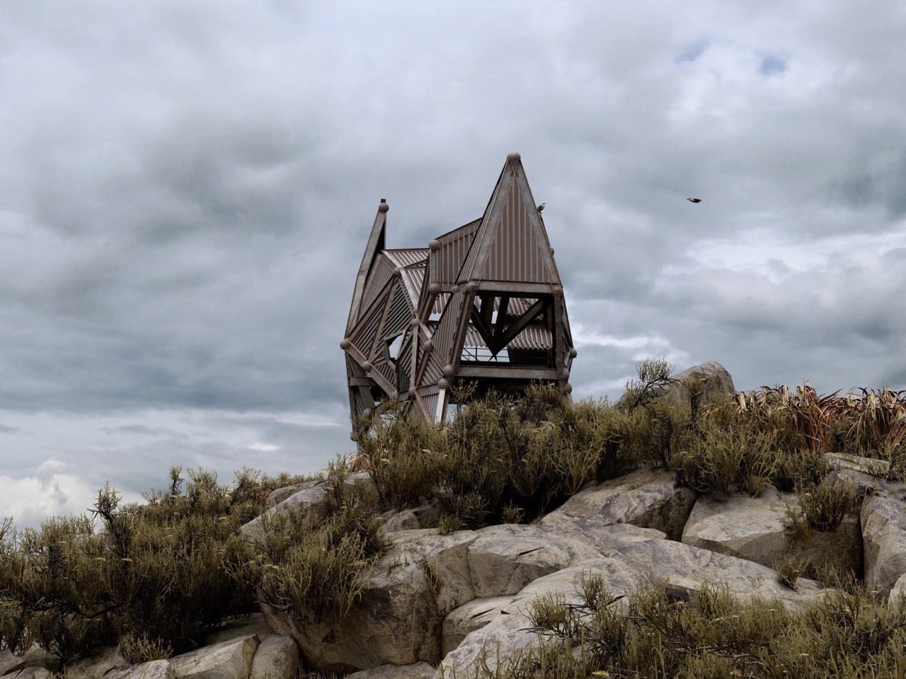 Kifaru Point: Gergedan Formunda Nefes Kesen Safari Gözlem Güvertesi