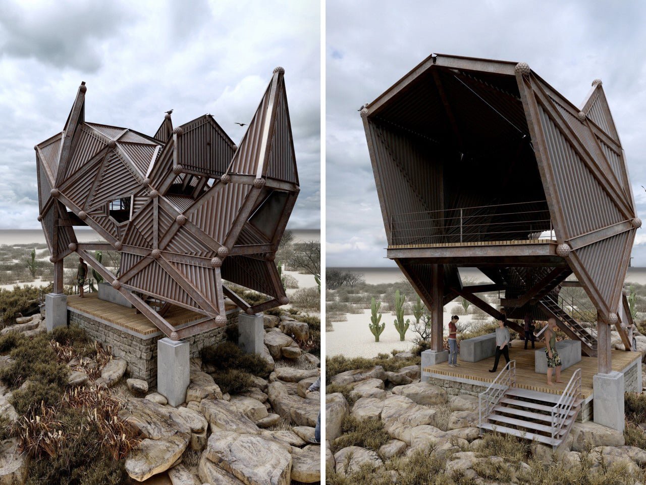 Kifaru Point: Vahşi Doğanın Görkemli Bekçisi Gergedan Gözlem Güvertesi