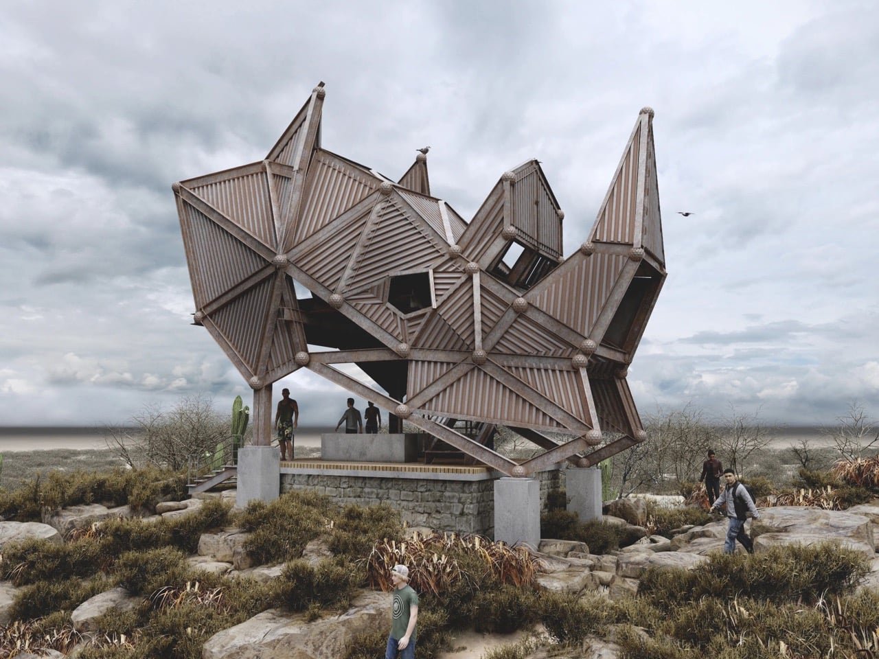 Kifaru Point: Vahşi Doğanın Görkemli Bekçisi Gergedan Gözlem Güvertesi