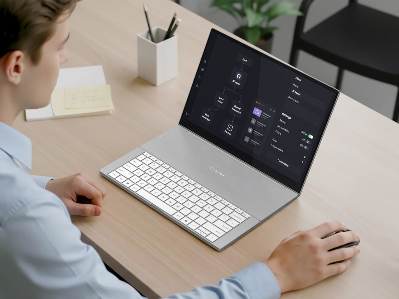 Klavyesi Ayrılan Laptop ile İnce Tasarımda Soğutma Devrimi