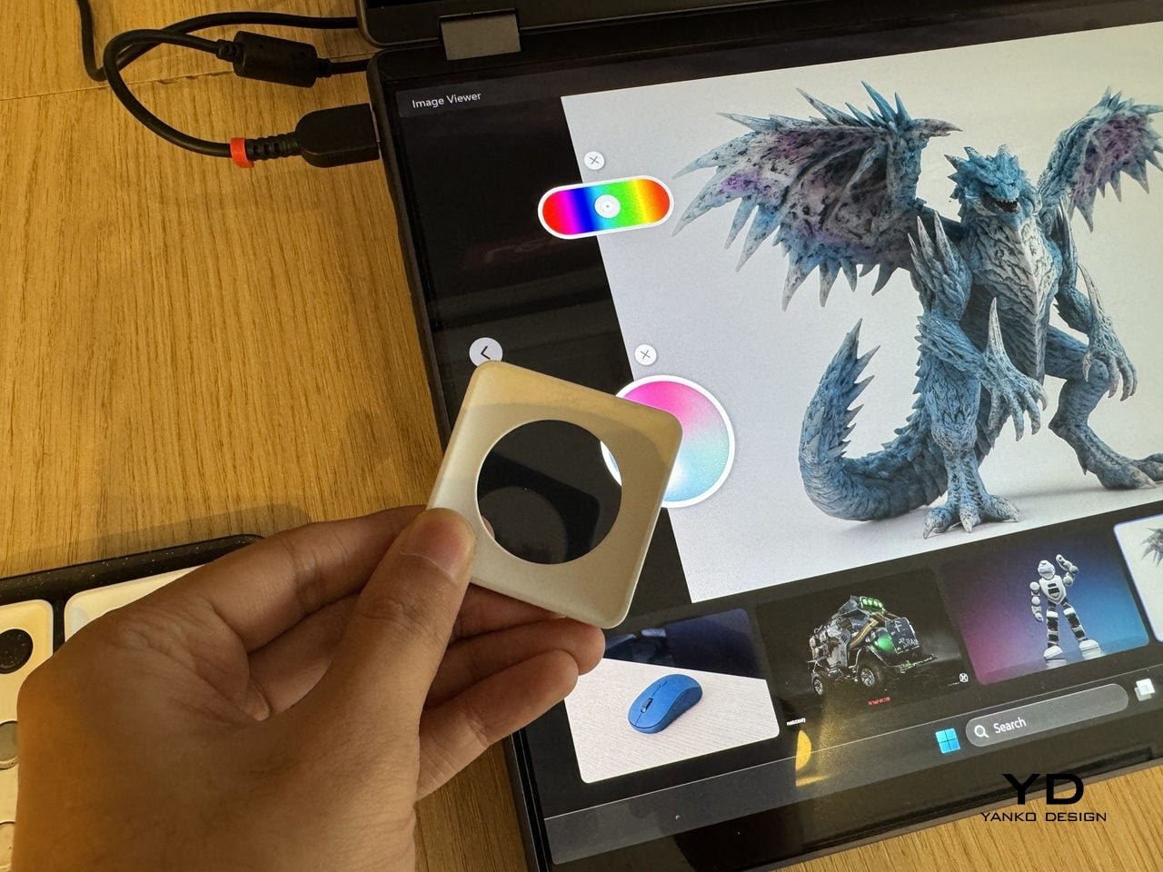 Lenovo Yoga Book Pro 3D: Sanal Modeller Ekranda Havalanıyor