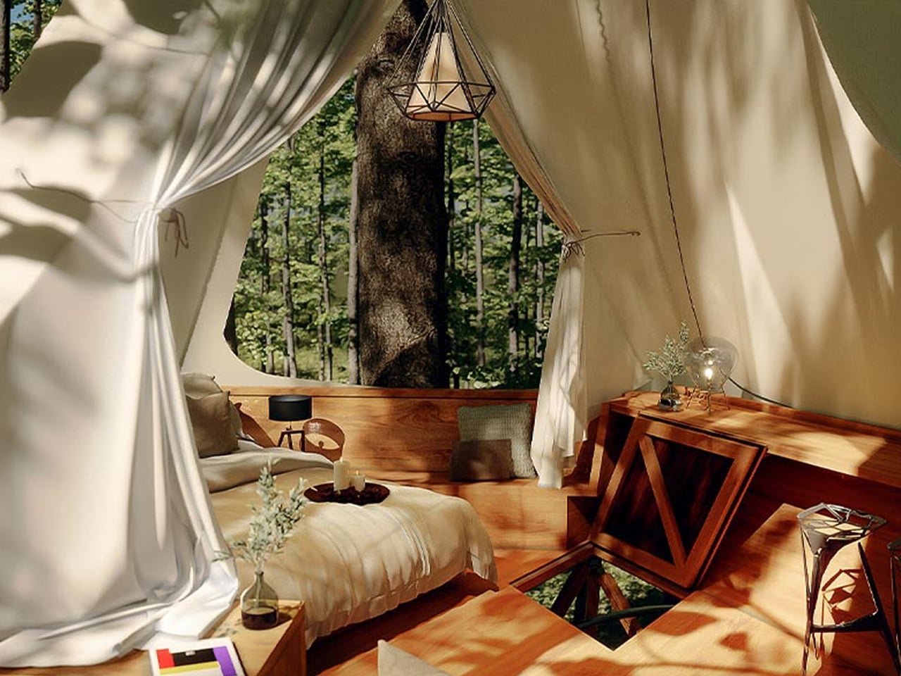 Lüks Kaçış Noktası Olarak Modern Ağaç Evler: 5 Çarpıcı Sebep