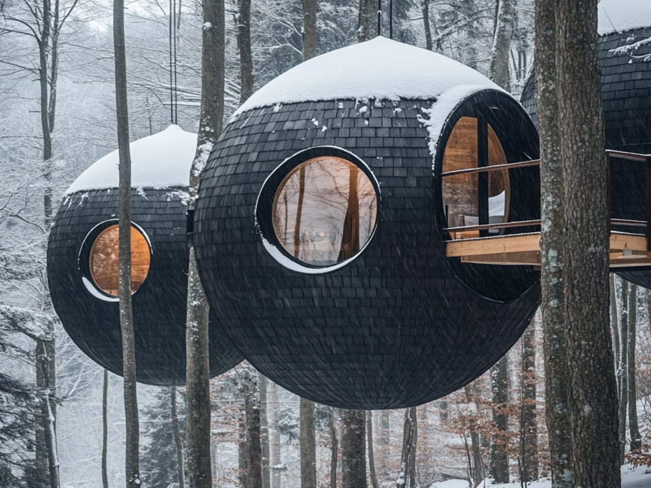 Lüks Kaçış Noktası Olarak Modern Ağaç Evler: 5 Çarpıcı Sebep