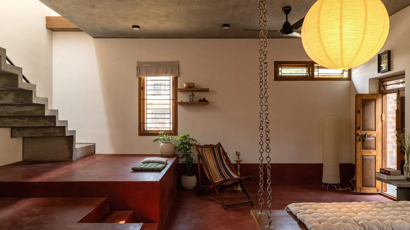 Madras Spaces: Azla Yetinen Sürdürülebilir Bir Kırsal Ev Tasarımı