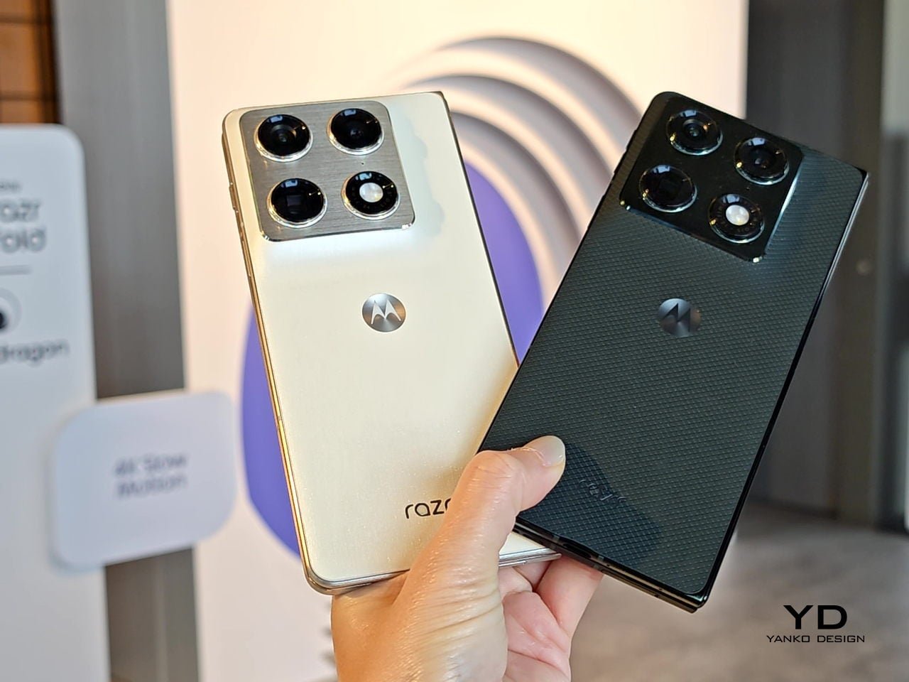 Motorola razr fold: #1 Kameralı İlk Kitap Tipi Katlanabilir Telefon