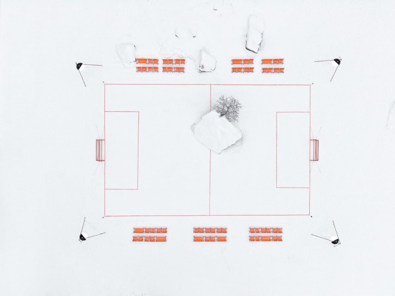 Nike’tan Çığır Açan Çözüm: Her Yere Kurulabilen Modüler Stadyum