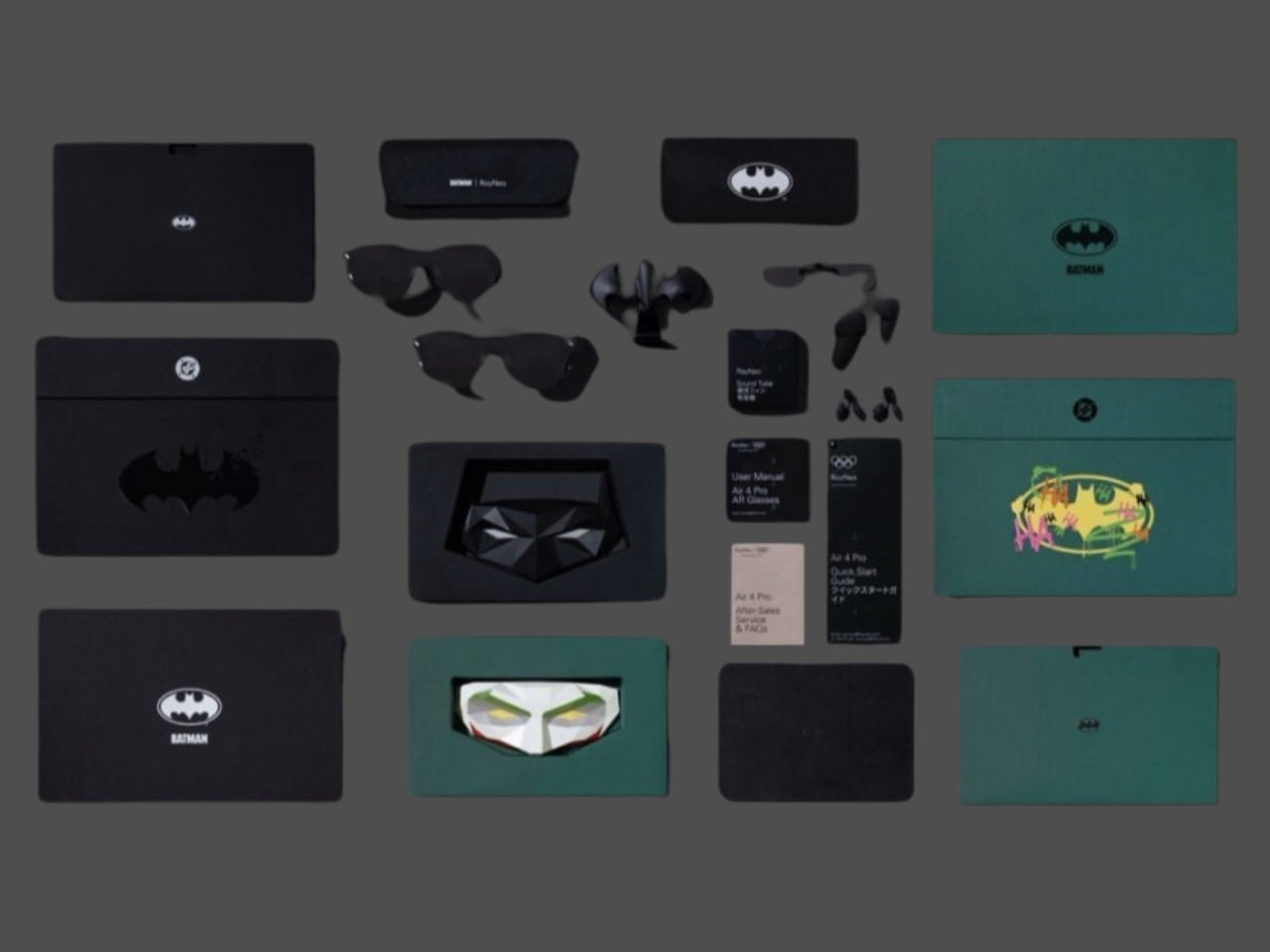 RayNeo Air 4 Pro: Batman Temalı AR Gözlüklerle Geleceğe Adım Atın