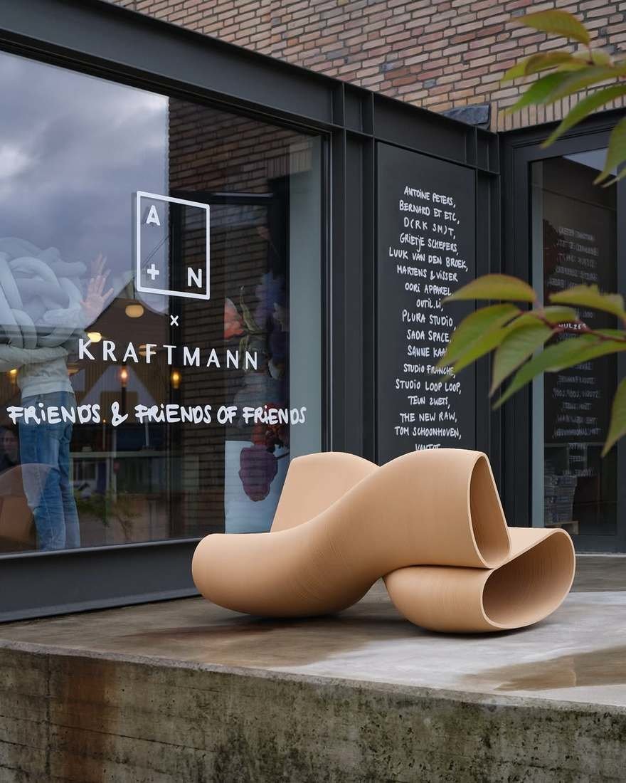 X Bench: Robotik 3D Baskıyla Mobilya Tasarımında Yeni Ufuklar