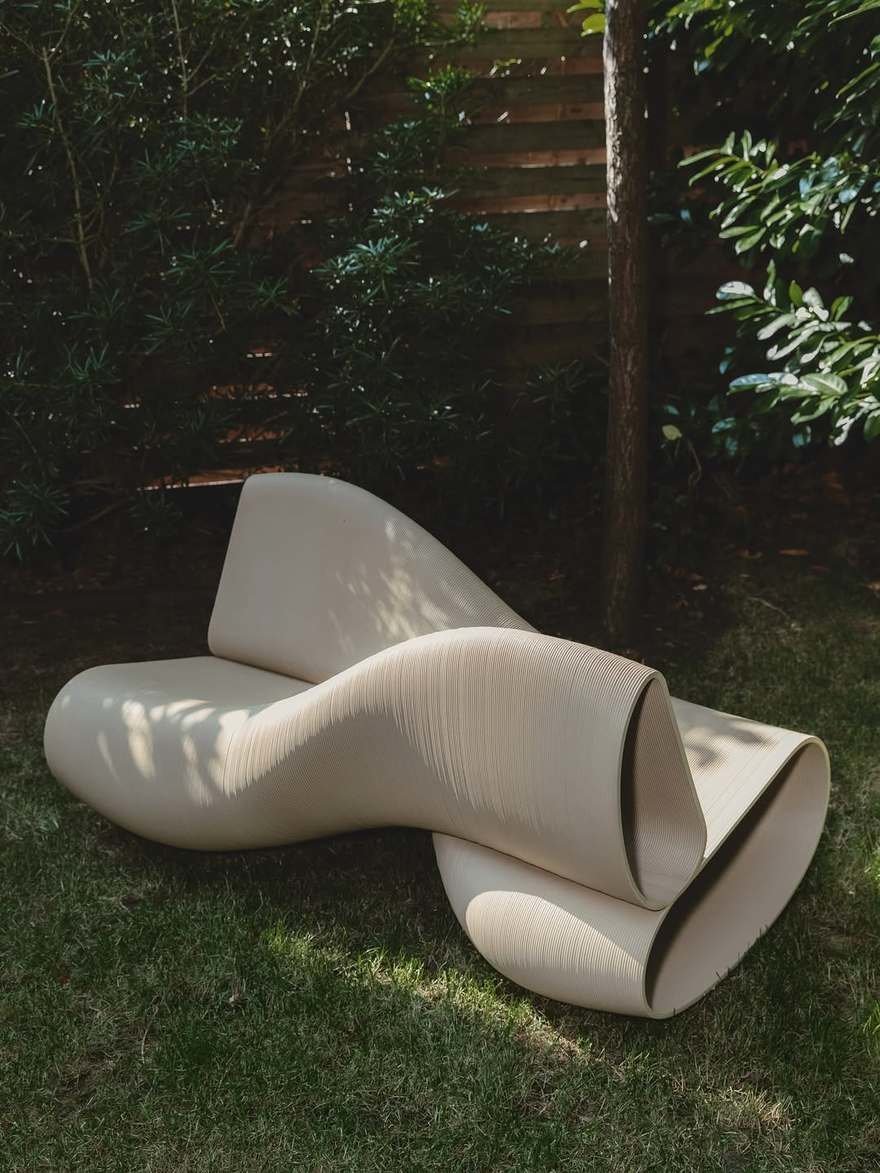 X Bench: Robotik 3D Baskıyla Mobilya Tasarımında Yeni Ufuklar