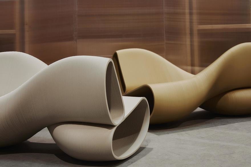 X Bench: Robotik 3D Baskıyla Mobilya Tasarımında Yeni Ufuklar