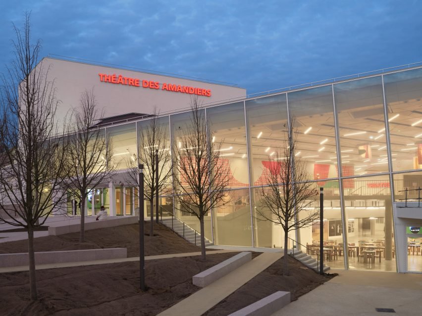 Snøhetta, Théâtre Nanterre-Amandiers’i ‘Kentsel Fener’e Dönüştürdü