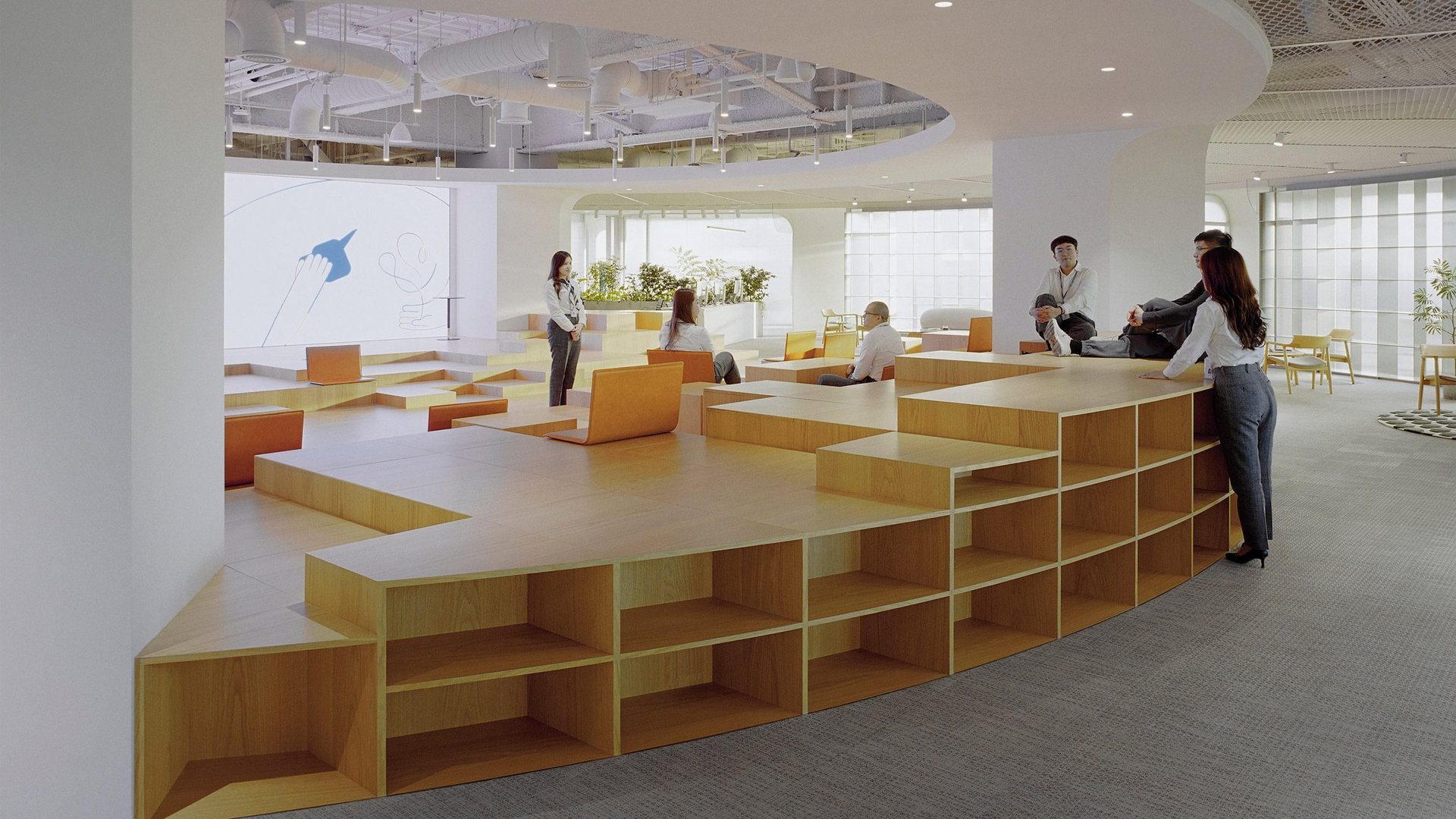 Snøhetta&rsquo;dan Finans Dünyasına Ezber Bozan Amfi Tiyatrolu Ofis