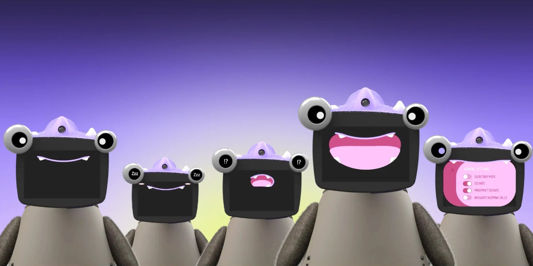 Uzatılabilir Boyunlu OlloNi: Evlere Duygusal Bir Siber Dost Geliyor