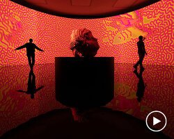 Yapay Zeka Sanatını Mekana Taşıyan Işıltılı Bir Deneyim