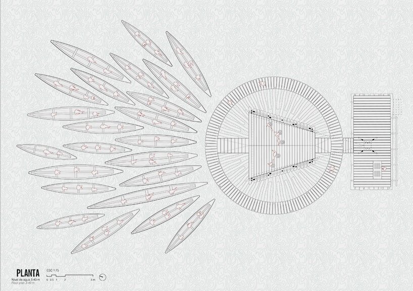 Belén'de Sularla Dans Eden Sanat: Espacio Común'un Yüzen Sahnesi