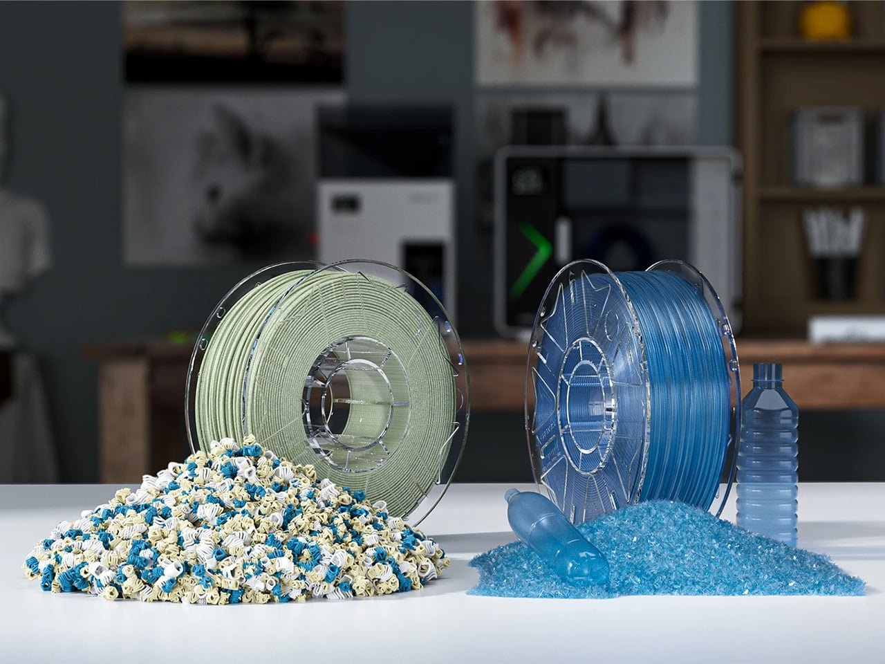 Creality M1 & R1: Atıklar Yeni Filamente, Tasarımcıya Özgürlük