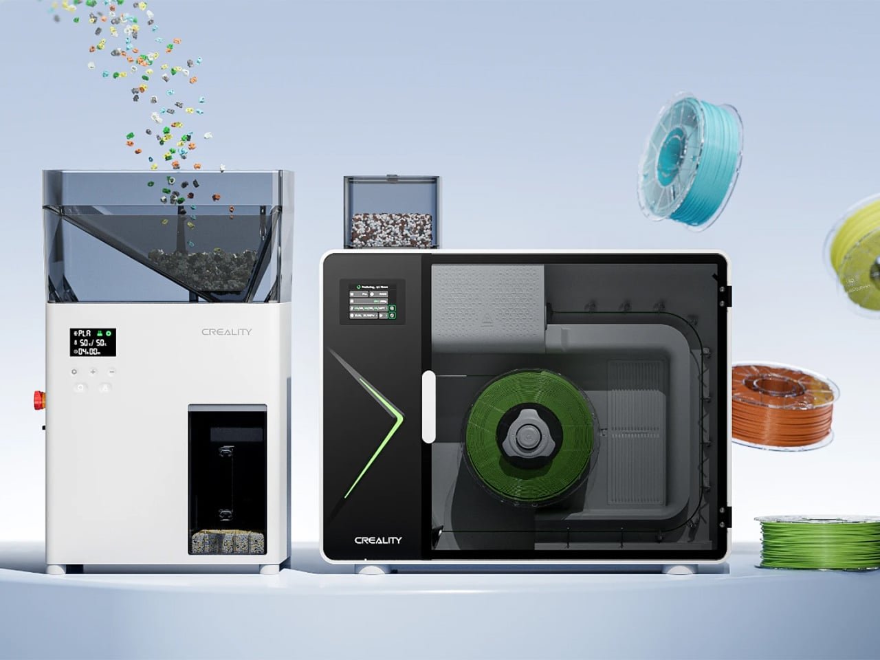 Creality M1 & R1: Atıklar Yeni Filamente, Tasarımcıya Özgürlük