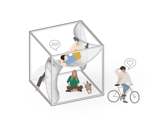 Curly Cube: Şanghay'ın Kamusal Yaşamına Yön Veren Modüler Sanat