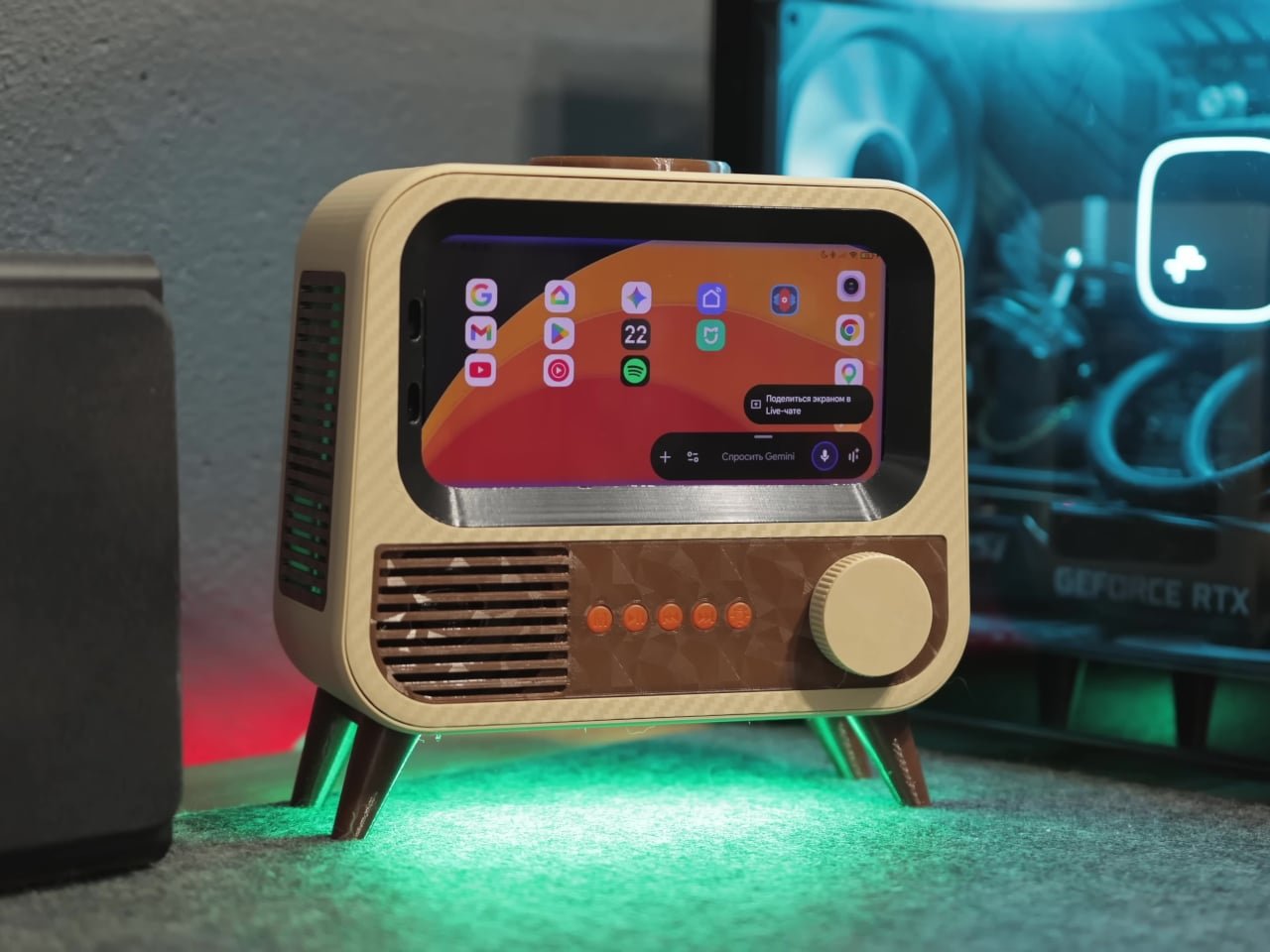 Eski Xiaomi Telefon, Retro TV Olup Gemini AI ile Akıllandı
