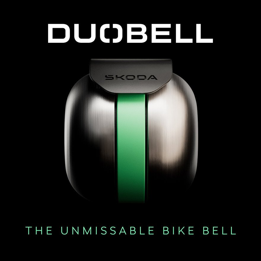 Škoda DuoBell: Gürültü Engelleyiciye Meydan Okuyan Bisiklet Zili