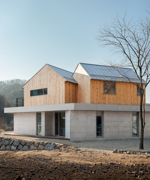 Hoengseong&rsquo;da Sakin Yaşam: Ahşap Kütlelerin Doğayla Dansı