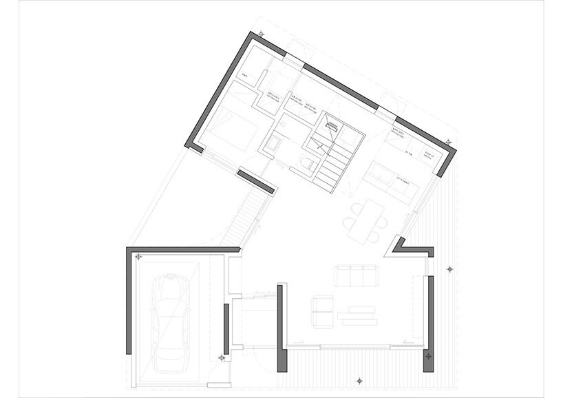 Hoengseong'da Sakin Yaşam: Ahşap Kütlelerin Doğayla Dansı