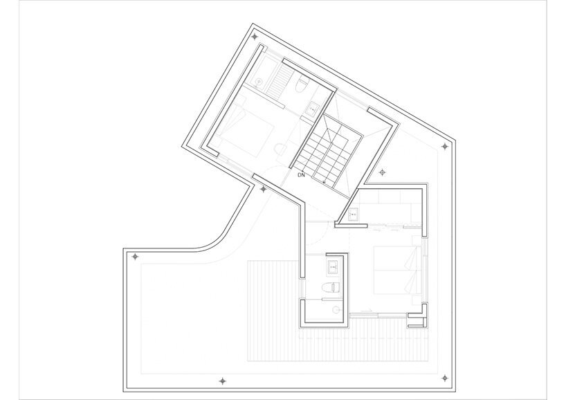 Hoengseong'da Sakin Yaşam: Ahşap Kütlelerin Doğayla Dansı