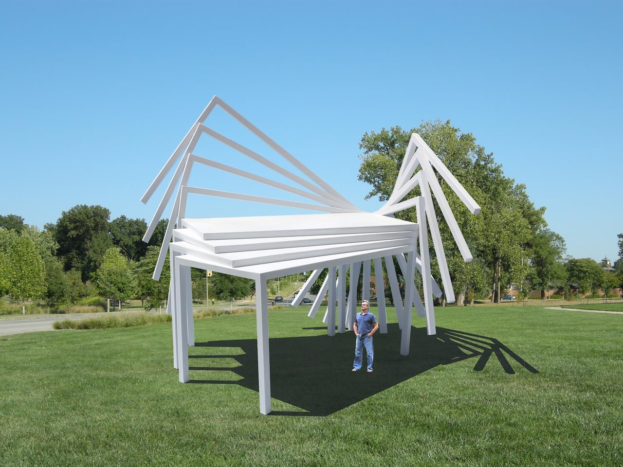 Michael Jantzen'dan Dev Sanat: Mekanı Dönüştüren Sandalyeler