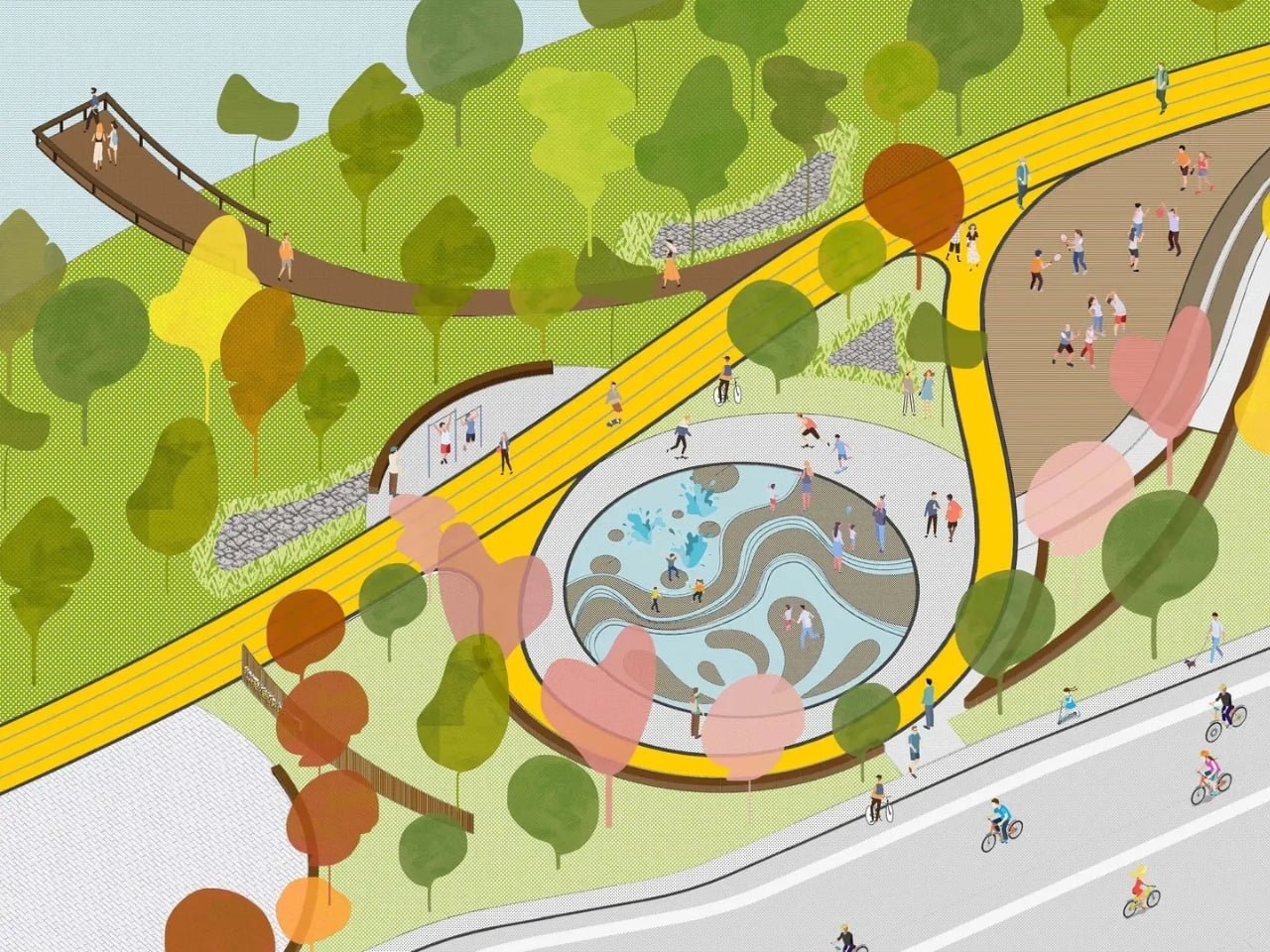 Kunshan Orkestra Parkı: Müzikle Harmanlanmış Yaşayan Kent Kalbi