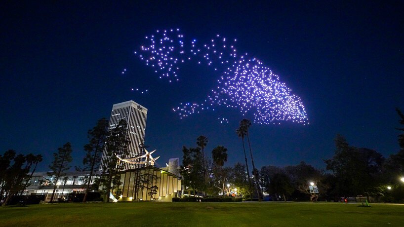 LACMA'da Mimari ve Işık Dansı: Drone'lar Sahne Aldı!